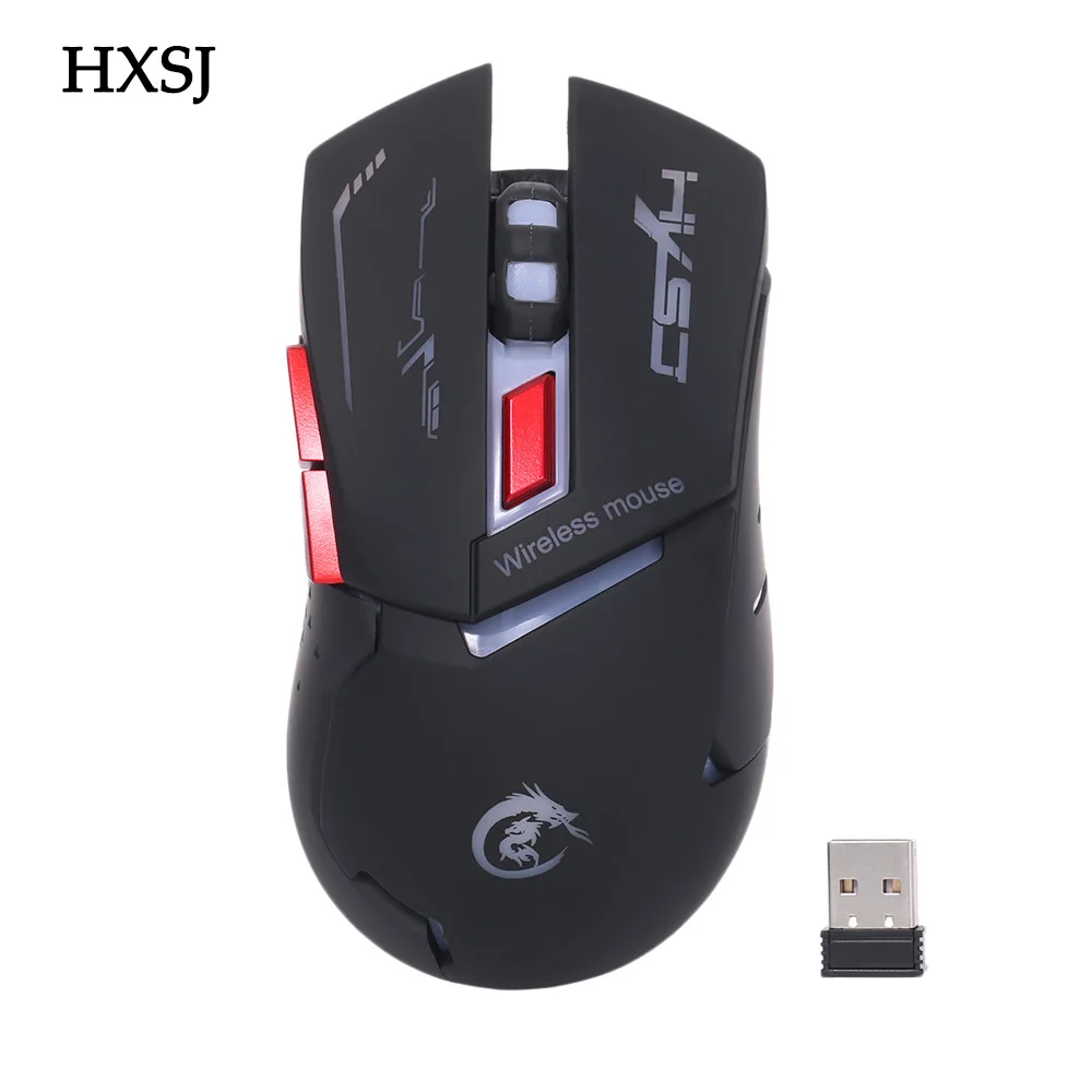 JT-3236 2.4GHz 6 Buttons Wireless Optical Mouse