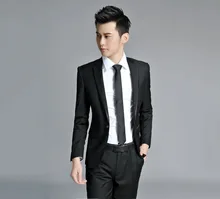 2017 men’s suits the groom Cultivate one’s morality wedding dress wedding presided over the wedding suit