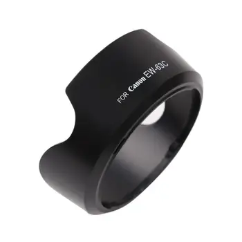 

55mm Bayonet Mount Camera Lens Hood Flower Shape Camera Lens Protector Sunshade Shade for Canon EW-63C EF-S 18-55 STM