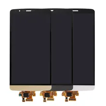 LCD DIsplay + Touch Screen Digitizer Assembly replacement parts for LG G3 D855 high quality gold/grey/white