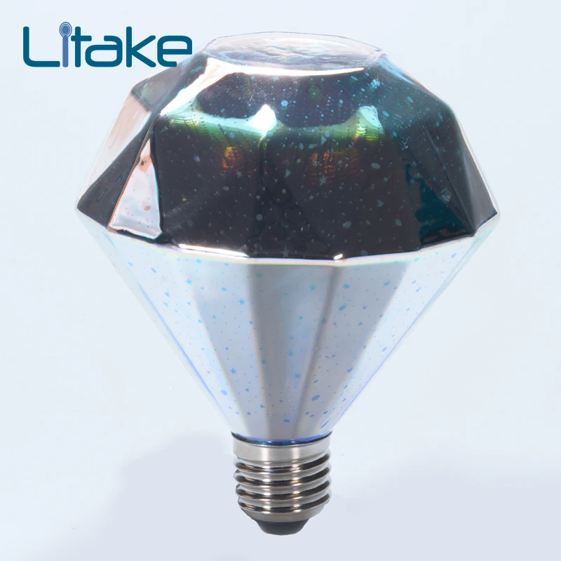 Светодиодный светильник Litake 3D декоративный лампа RGB накаливания фейерверк шар 5
