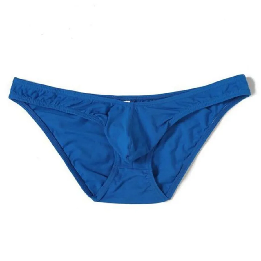 1 PCS Solid Color Seamless Mens Underwear Low Waist Men's Cotton Briefs