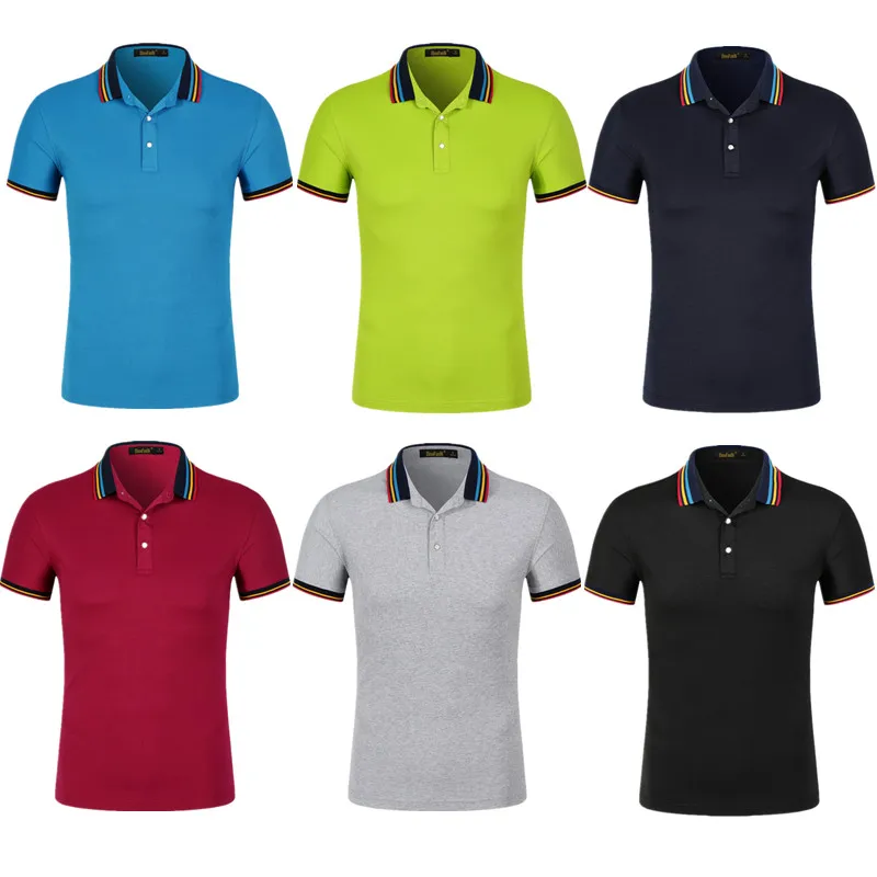 Training & Exercise Polo men's designer Polo short sleeve cotton men's