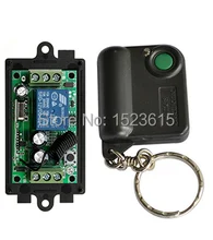 NEW DC12V 1CH 10A Receiver Remote Control Garage Door RF Wireless Remote Control Switch System 1X Transmitter + 1 X Receiver