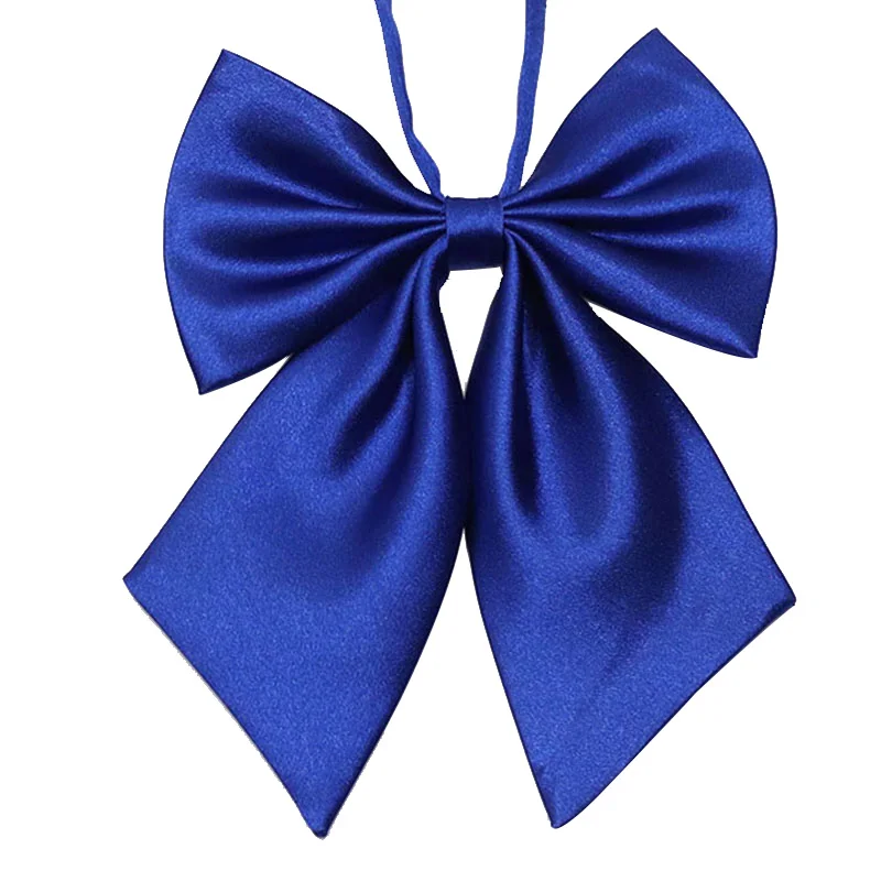 

Solid Color Women's Professional Ties Stewardess Hotel Work Women Slim Detachable Collar Student Cheerleader Ties Free Shipping