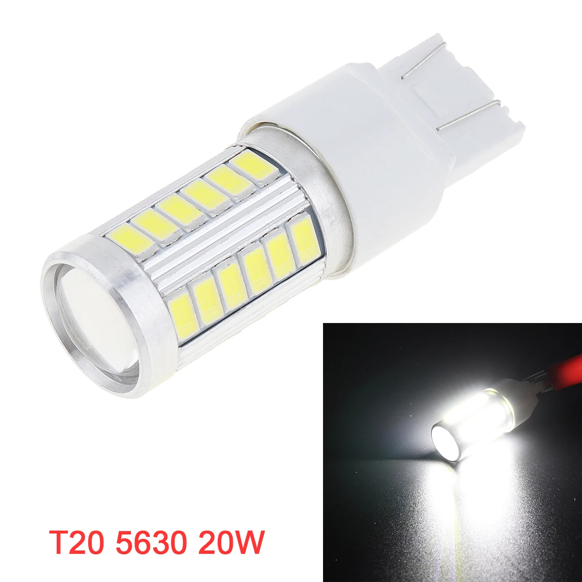 1 Pc DC 12V T20 5630 20W 33 SMD 5630 Chips LED Bulbs Car Backup Reserve