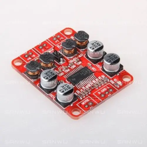 DC 12V 24V TPA3110 15w + двухканальный цифровой усилитель мощности | Электронные