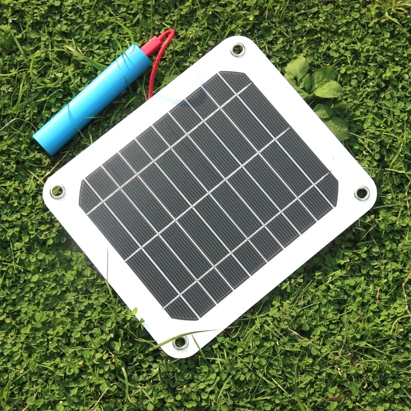 BUHESHUI 5 Вт 7,5 Вт 20 Вт портативное солнечное зарядное устройство для путешествий на открытом воздухе солнечное зарядное устройство для iPhone power Bank солнечная батарея