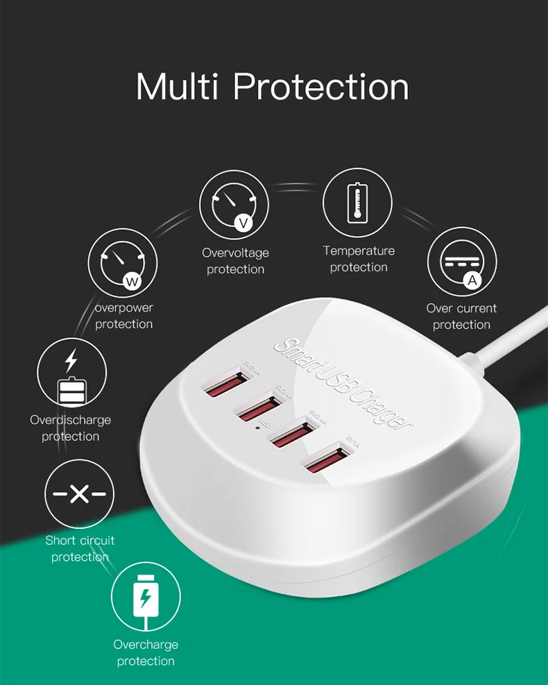 Universal Phone Tablet USB Charger Station (12)
