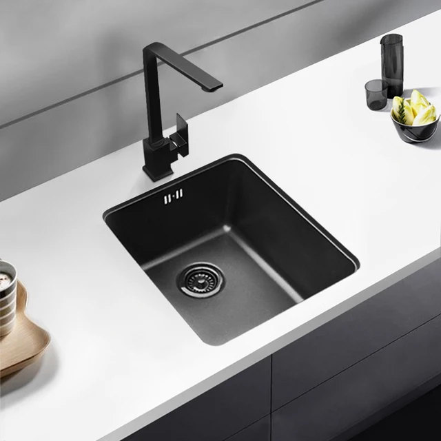 304 Stainless Steel Undermount Handmade Brushed Seamless Welding 304 Stainless Steel Undermount Handmade Brushed Seamless Welding Kitchen Sink Wash Dishes Single Bowl Drawing Drainer