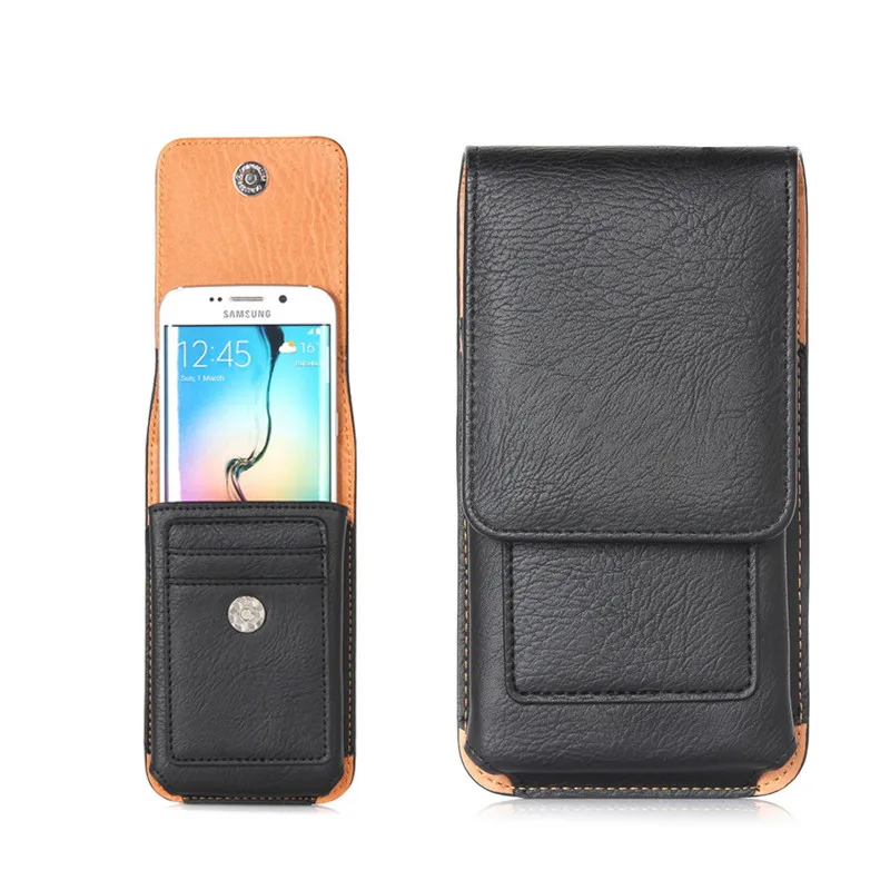 Outdoor 360 Degree Rotation Design Holster Bag Loop Pouch with Belt Clip Phone Cases For doogee x5 max pro Cover 5.1&quot Below |