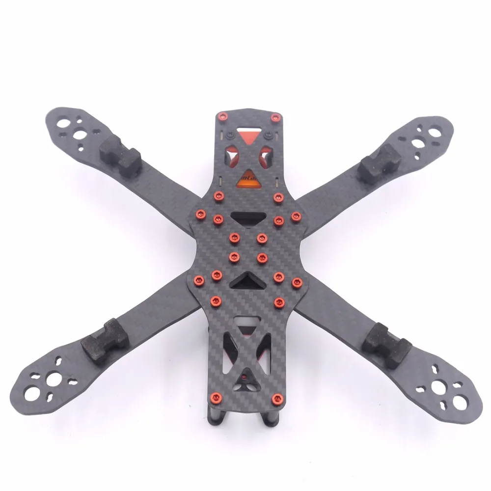 Алюминиевый комплект винтов и гаек LEACO RC Alien RR5 золотисто красный 5 дюймов 225 мм 110 г