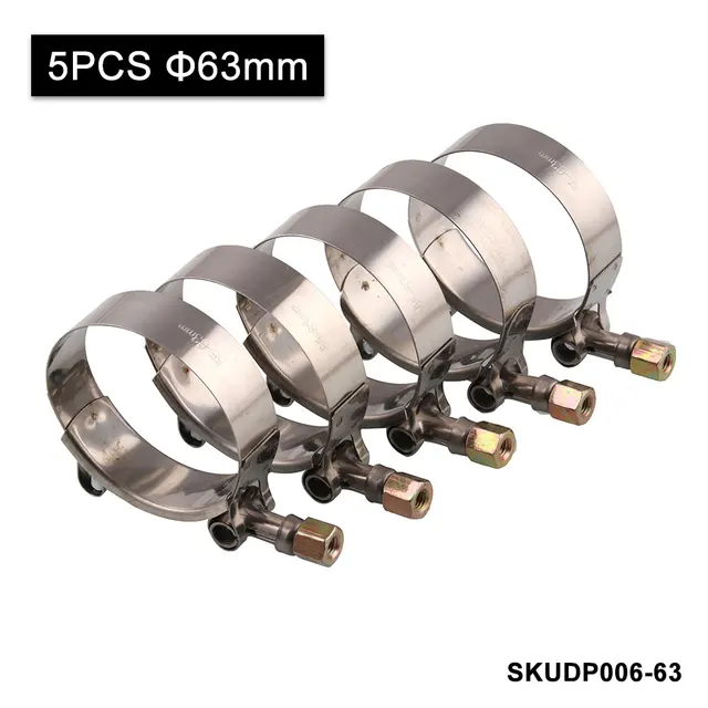 Buy 5pcs Turbo Intake Intercooler Stainless Zinc