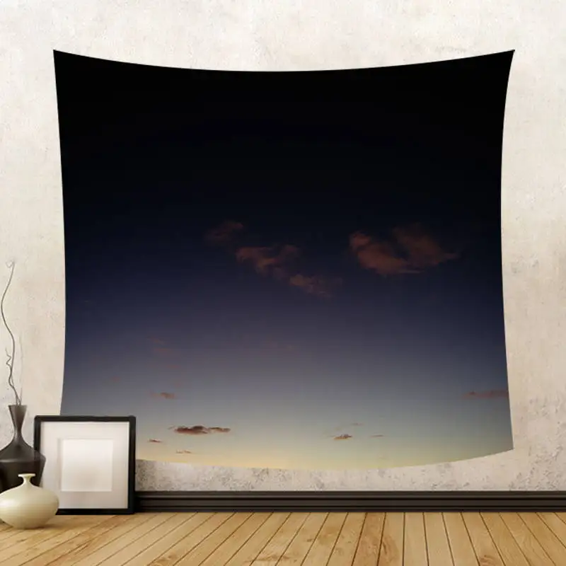 Красочные небо настенный гобелен Sunrise Sunset View Коврик для йоги облака солнце пляжное полотенце для гостиной офисное украшение