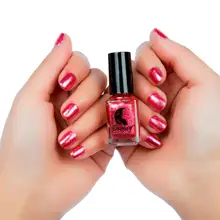 6 мл зеркальный лак для ногтей для женщин покрытие серебряная паста Цвет Нержавеющая сталь металлический зеркальный художественный Гель-лак для ногтей DIY дропшиппинг# T