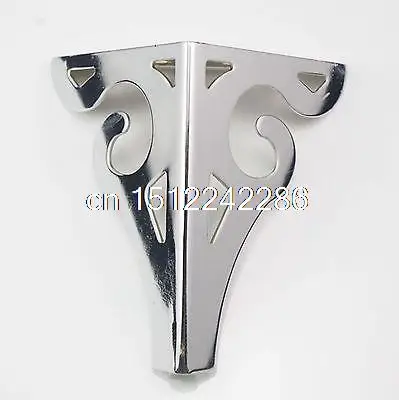 4 Set Height 143mm Metal Furniture Cabinet Bed Table Sofa Leg Feet