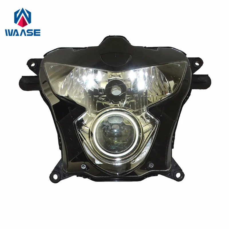 

waase GSXR 600 750 Motorcycle Front Headlight Headlamp Head Light Lamp Assembly For Suzuki GSXR600 GSXR750 K4 K5 2004 2005