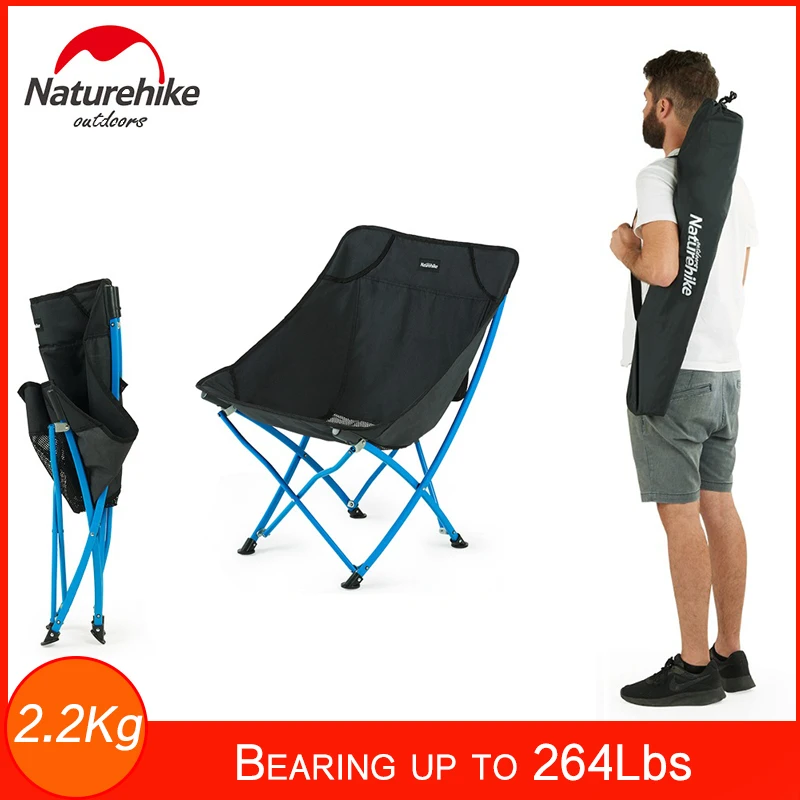 

Quick-opening Folding Chair Portable Camp Seat Include Chair Bag With Carry Strap Makes Transportation And Storage Simple