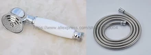 Best Offers Telephone Hand Held Shower Head & 1.5 m Hose Water Saving Polished Chrome Handheld Sprayer Shower Set Nsx014 Best Offers Telephone Hand Held Shower Head & 1.5 m Hose Water Saving Polished Chrome Handheld Sprayer Shower Set Nsx014