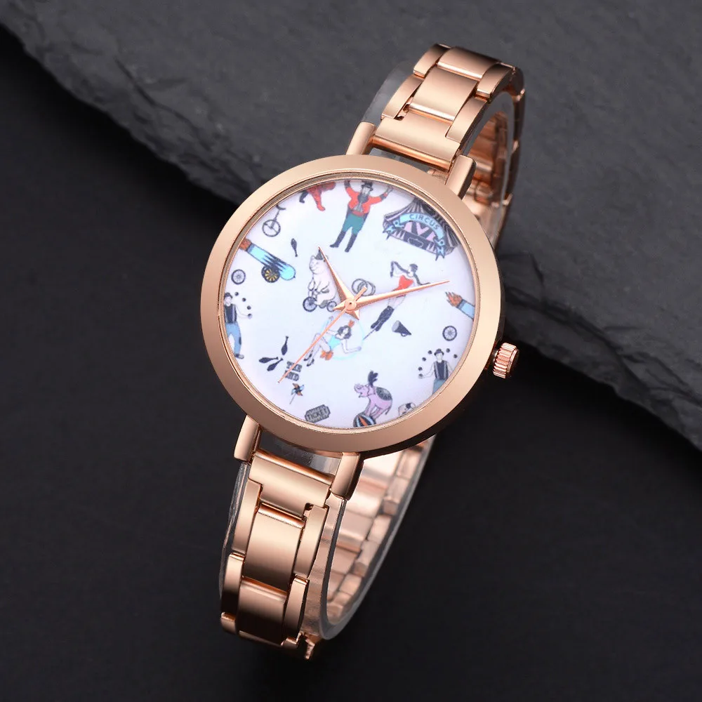Multiple patterns Lvpai Women's Watch Steel Belt Quartz Wrist Watch