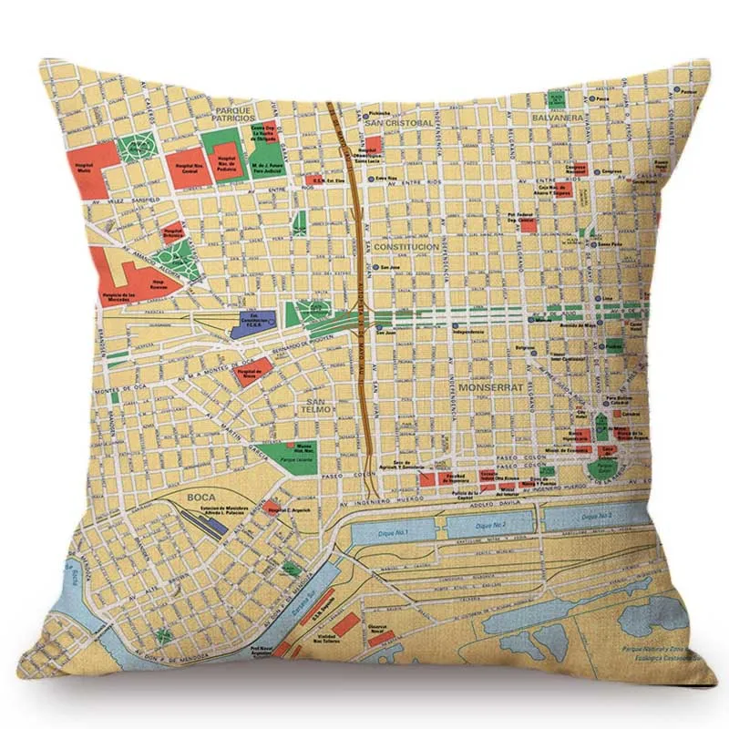 18 &quotкарта скандинавского города Bombay Boston Chicago Montreal US Cities Graphic Home декоративная