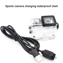 Камера аксессуары Водонепроницаемый чехол с USB кабель Зарядное устройство чехол для SJCAM Sj4000 Sj7000 Sj9000 @ JH