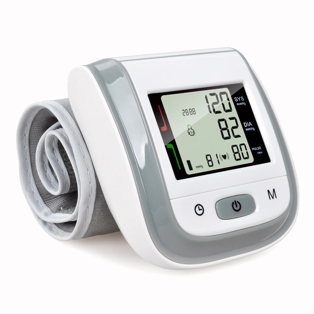 

ELERA Automatic Wrist Blood Pressure Monitor Digital LCD Blood Pressure Meter Tonometer for measuring Pressure Tensiometro
