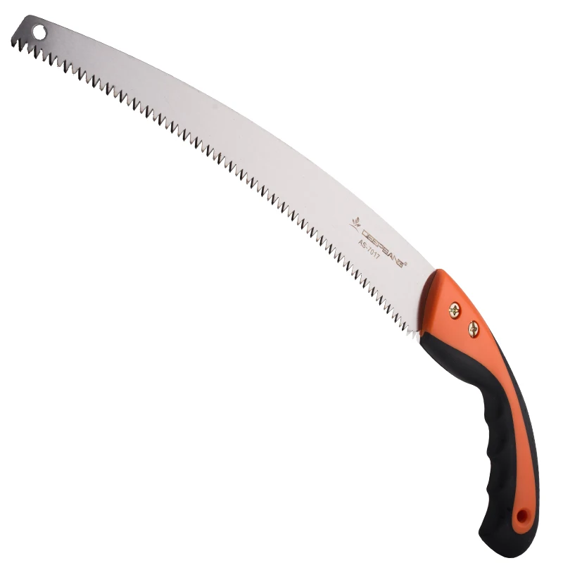 A handsaw All Purpose Wood Bone PVC Best for Tree Pruning Camping