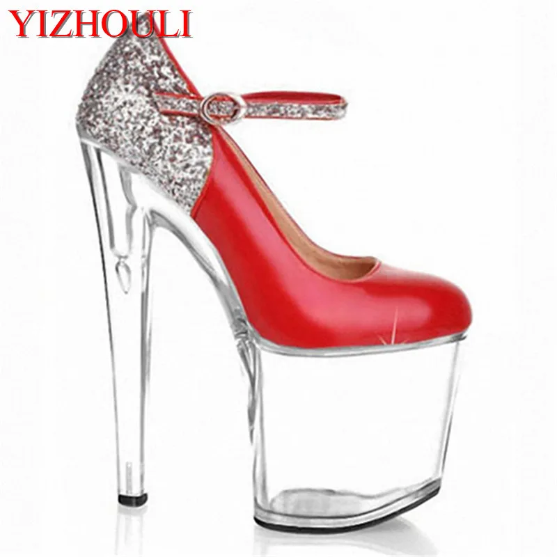 Hot Women The bride shoes 20cm clear wedding sexy heels silver glitter heels Fashion women pumps gold sexy clubbing high heels Hot Women The bride shoes 20cm clear wedding sexy heels silver glitter heels Fashion women pumps gold sexy clubbing high heels