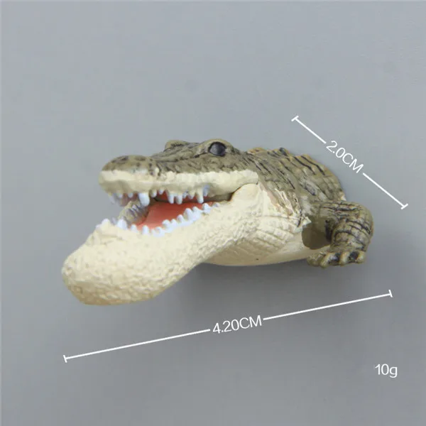 Funny Animals Big Jaws Body and Butt Fridge Magnets - Crocodile Body