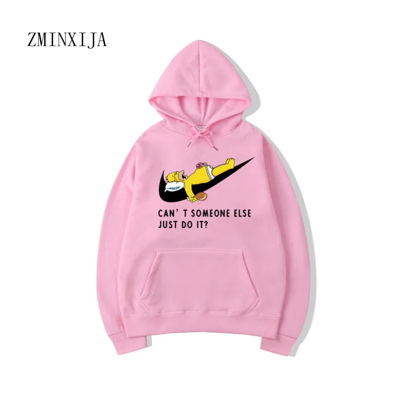 just do it pink hoodie