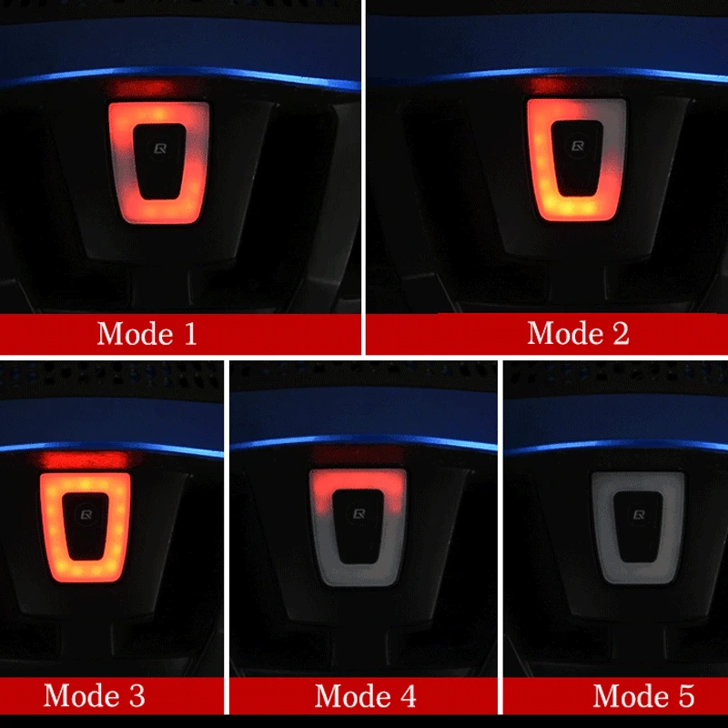 Kaufen ROCKBROS Fahrrad Licht Wasserdicht Radfahren Helm Rücklicht Laterne Für Fahrrad LED USB Aufladbare Sicherheit Nacht Reiten Hinten Licht