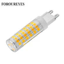 Hot Sale Super Bright G9 LED Lamp AC220V 4W 5W 7W Ceramic SMD2835 LED Bulb replace 30W 40W 50W Halogen light for Chandelier