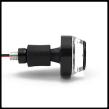 CNC Мотоцикл Янтарный светодиодный индикатор ручки бар Торцевая заглушка для рукоятки указатель поворота для Honda KTM, Yamaha Kawasaki Suzuki CRF YZF WRF