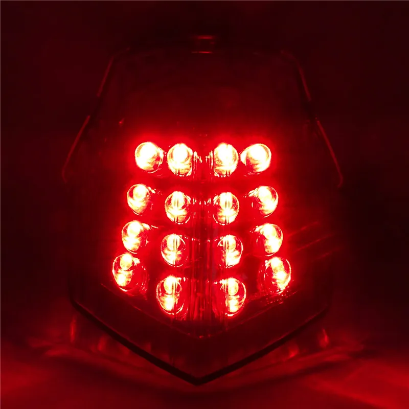  waase For Yamaha XJ6 Diversion F 2010 2011 2012 2013 2014 2015 2016 E-Mark Tail Light Brake Turn Si - 32682836517