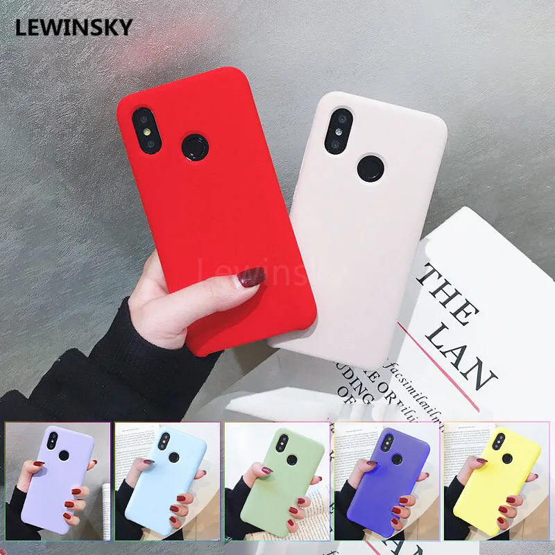 

Original Liquid Silicone Case For Xiaomi Mi A2 8 lite SE 6X 6 Max 3 Mix 2 2s Redmi 6A Note 5 6 Pro Soft TPU Candy Phone Cover