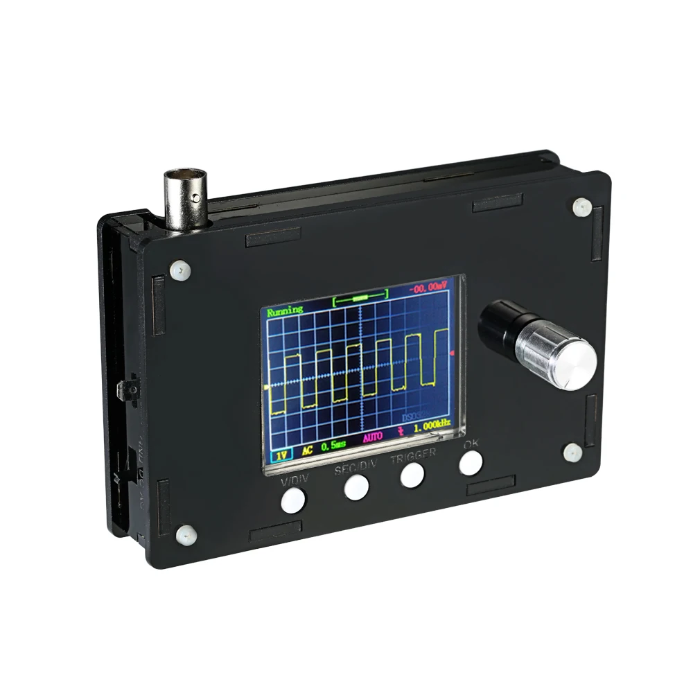 

DSO328 2.4" TFT Handheld Pocket-size Digital Mini Oscilloscope Bandwidth 1Msps 0-200KHz STM32 Chip with Probe