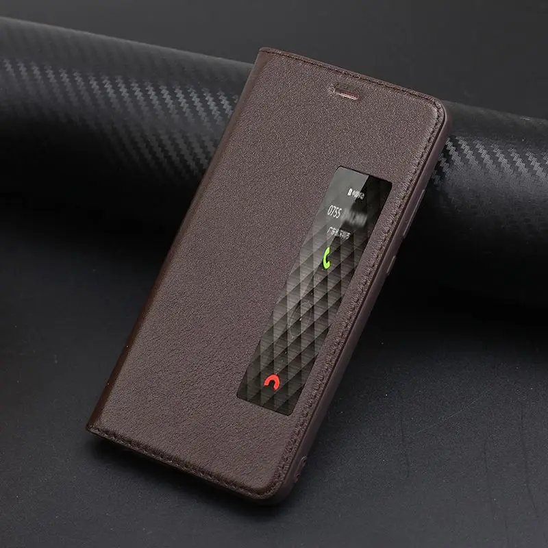 bilder für Echtes Leder Handy Fall Für Huawei P10/P10 Plus Luxus Magnetische Abdeckung Fenster-ansicht Coque Für Huawei P10 Flip fall bilder für Echtes Leder Handy Fall Für Huawei P10/P10 Plus Luxus Magnetische Abdeckung Fenster-ansicht Coque Für Huawei P10 Flip fall