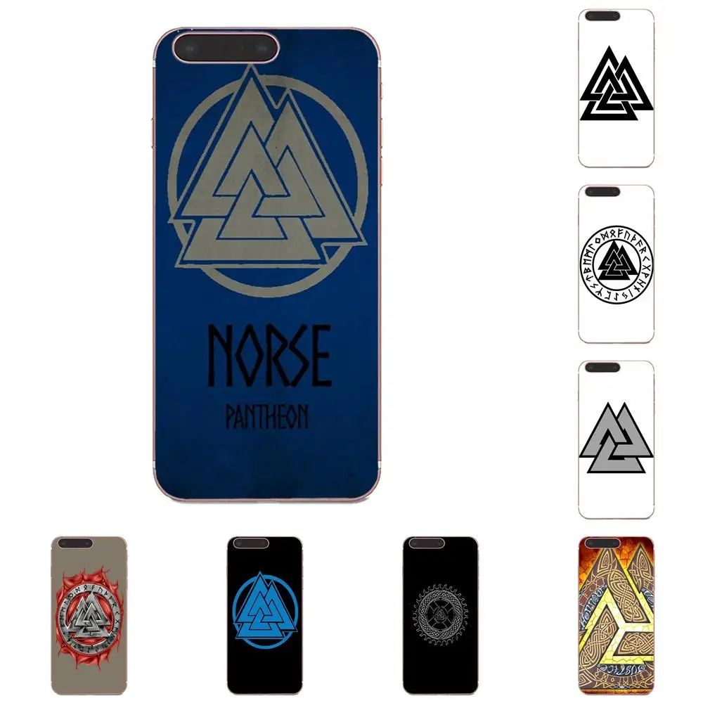 ТПУ мобильный Viking Warrior Valknut Odin логотип для Xiaomi Note 3 4 Mi3 Mi4 Mi4C Mi4i Mi5 Mi 5S 5X6 6X A1 Max Mix