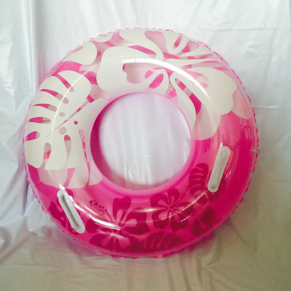 90 см надувные кольца для плавания с ручкой надувной спасательный круг уплотненный плавающий спасательный круг с воздушным насосом