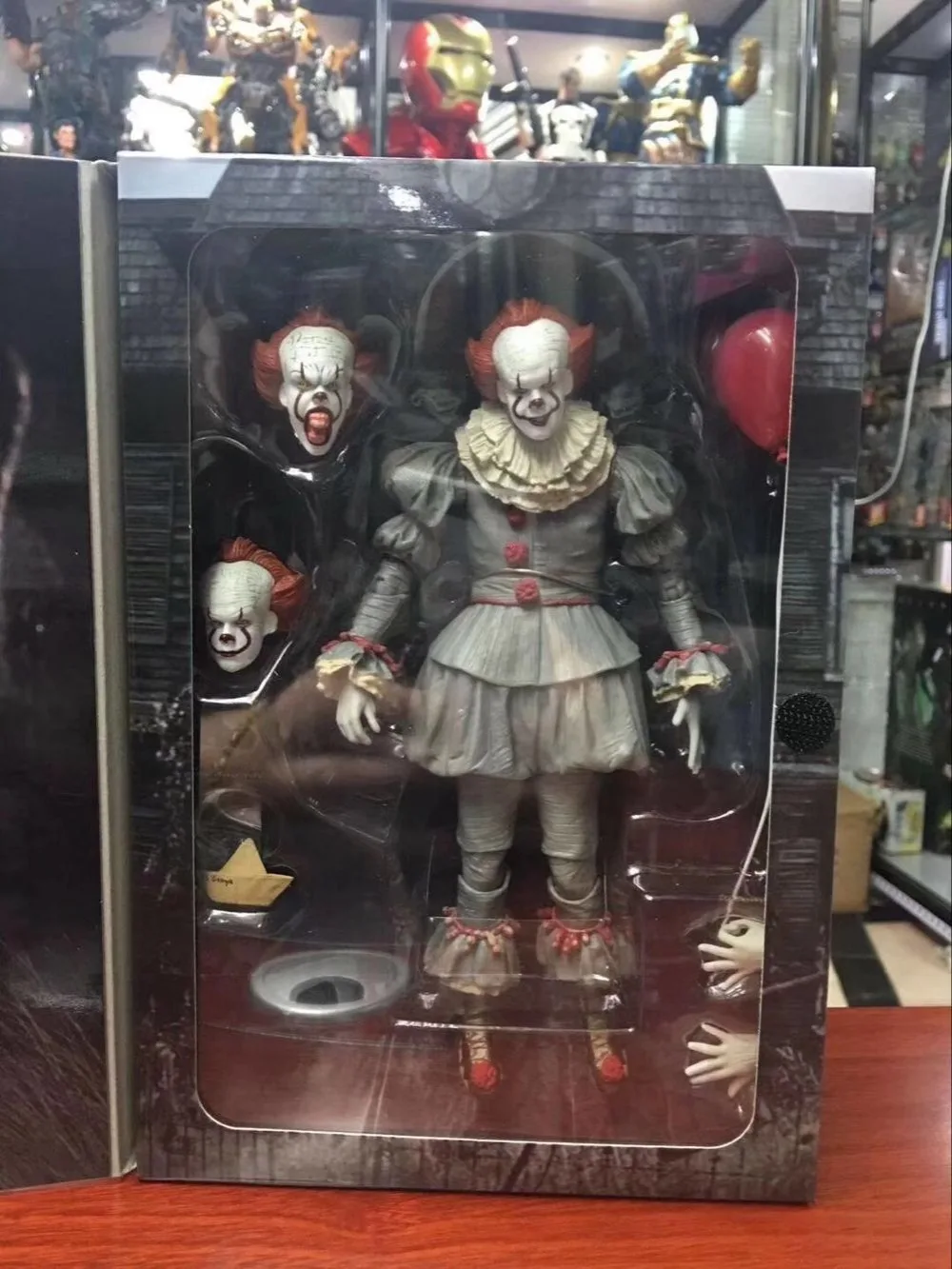 Neca Стивен Кинг это Pennywise Джокер клоун BJD фигурка игрушки куклы 18 см