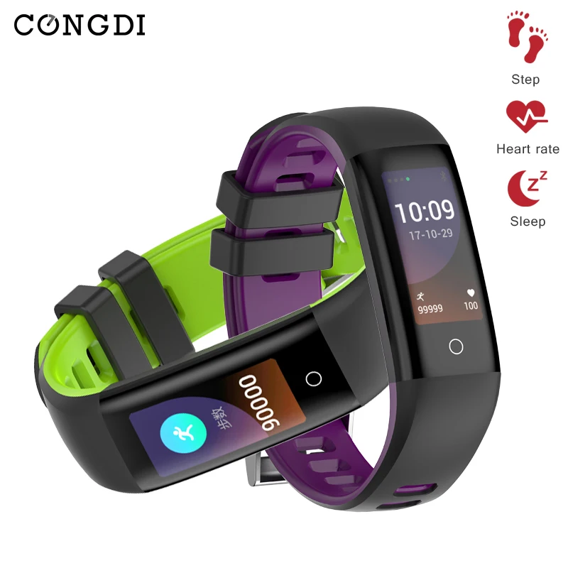 

CONGDI G16 Smart Wristband Heart Rate Monitor Fitness Tracker Waterproof Hot Selling For IOS Android Smart Bracelet Smart Band