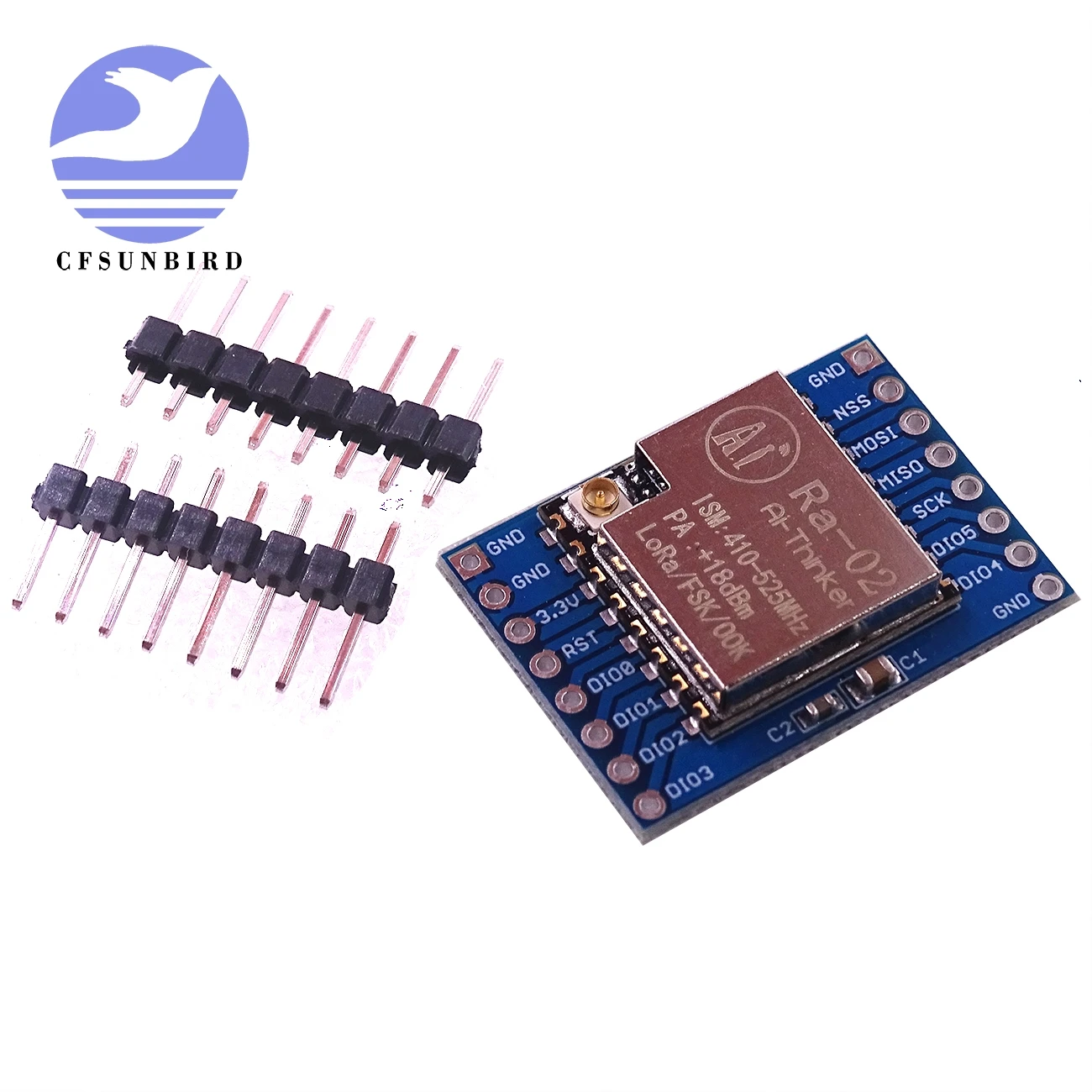 SX1278 LoRa модуль 433 м 10 км Ra-02 Ai-Thinker беспроводной спектр распространения разъем для