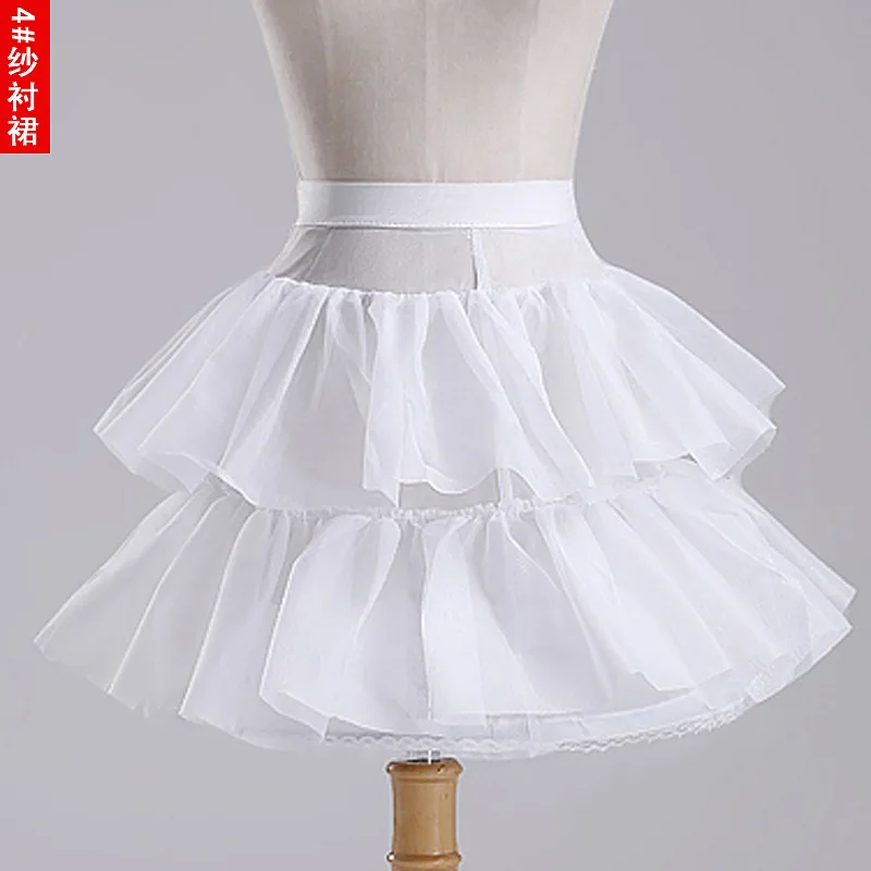 Q21 1 обруч юбки Нижняя мини-юбка-пачка свадебное платье Короткое кринолин для девочек юбка подарок