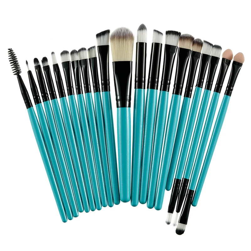 

ROSALIND 20PCS Makeup Set Brushes Eye Shadow Professional Foundation Tools Make Up Brushes Cosmetic Soft Synthetic Hair