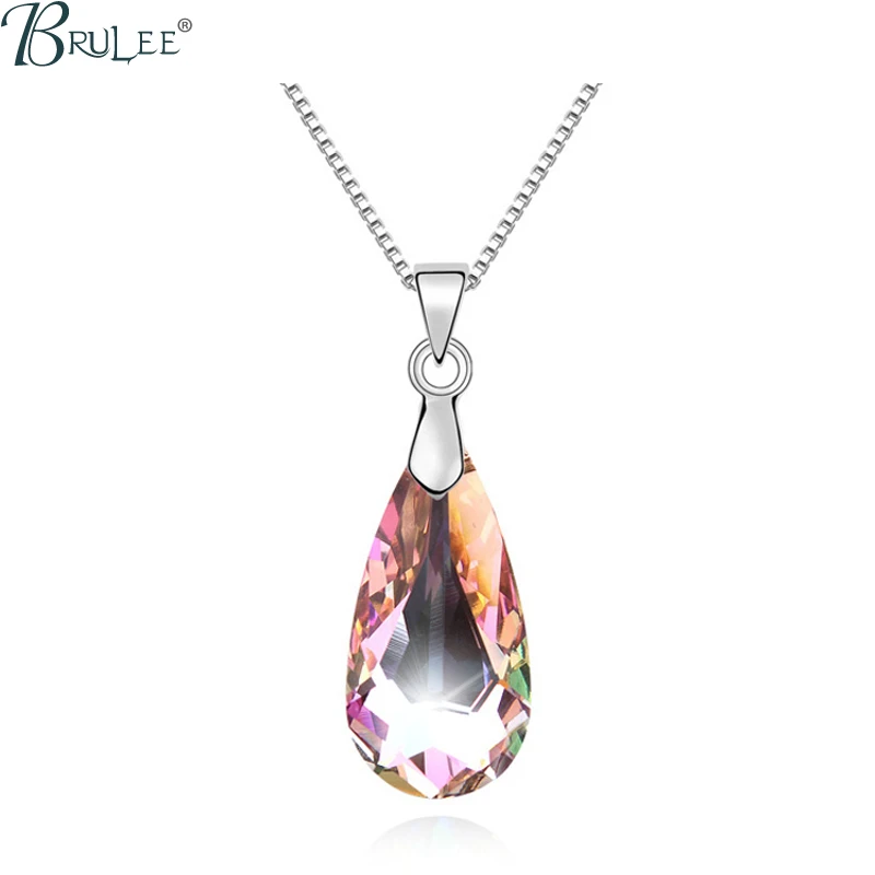 2017 Nueva Moda Collar de forma Gota de Agua de Cristal De Swarovski de lujo Clásico Exagerada colgantes joyería de las mujeres Al Por Mayor|crystal jewelryjewelry fashion - AliExpress