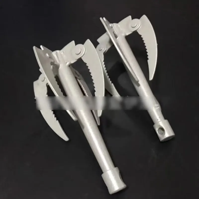 Foldable Cutter 4-claw Sickle Aquatic Fishing Cutting Grass Plants Sharp Knife Tool | Спорт и развлечения