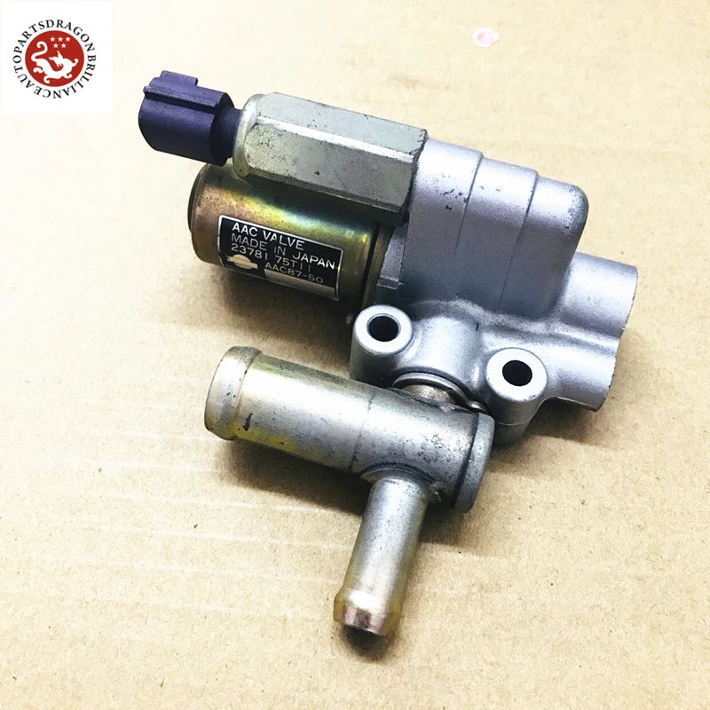 IACV Клапан Регулировки Холостого Хода OEM 23781-75T11 2373175T11 AAC87-50 AAC8750 2378175T11, используется