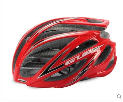 Шлем для езды на горном велосипеде, оборудование из углеродного волокна, велосипедный шлем - Цвет: red