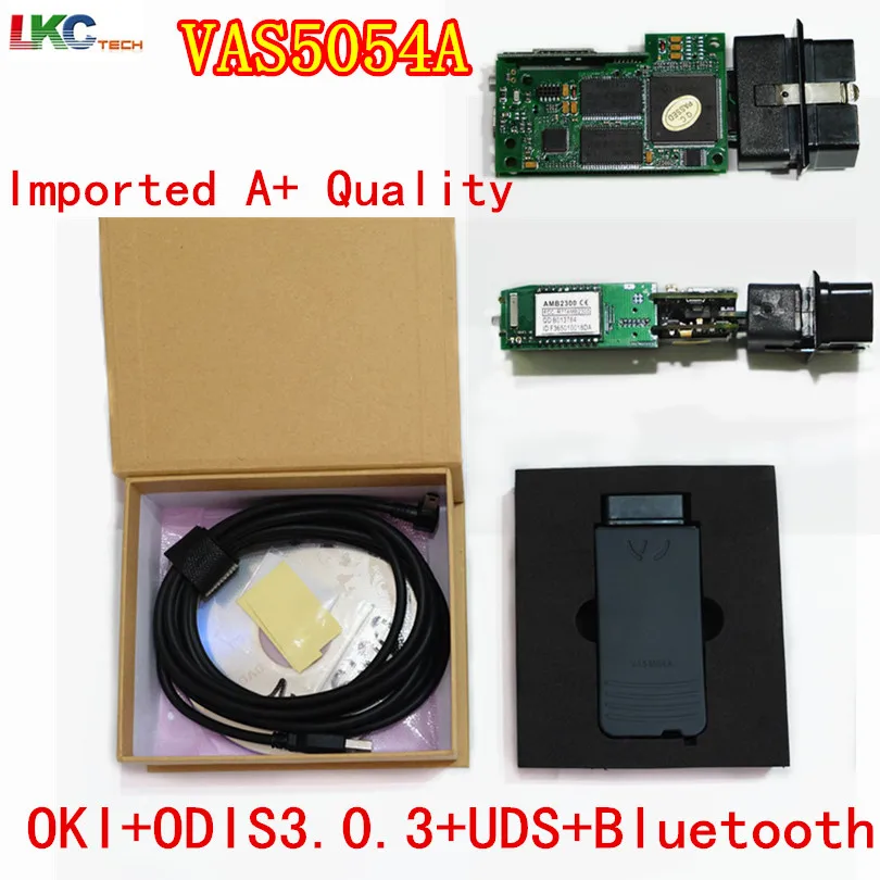 

2019 A+Quality Imported Green OKI Full Chip VAS 5054A ODIS V5.13 Bluetooth VAS5054A Support UDS Protocol VAS 5054 VAS5054